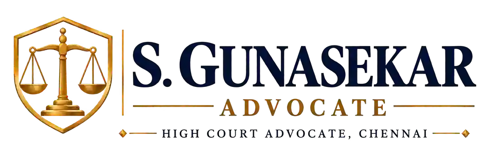 S. Gunasekar Advocate Logo